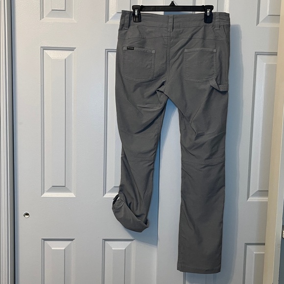 NWOT Columbia Active Fit Pant Gray Straight Leg Size 6 - Picture 6 of 7